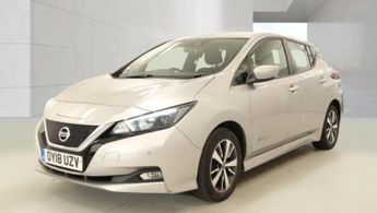 NISSAN LEAF 40kWh Acenta Silver Electric Automatic 5dr 1 KEEPER+SATNAV