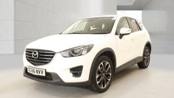 Mazda CX5 2.2 SKYACTIV-D Sport Nav Diesel White 5dr LOWTAX+LEATHER