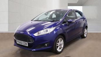 Ford Fiesta 1.0 T EcoBoost Zetec Blue 5dr LOWTAX+8 STAMPS+1 KEEPER