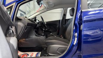 FORD FIESTA 1.0 T EcoBoost Zetec Blue 5dr LOWTAX+8 STAMPS+1 KEEPER