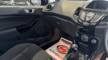 FORD FIESTA 1.0 T EcoBoost Zetec Blue 5dr LOWTAX+8 STAMPS+1 KEEPER