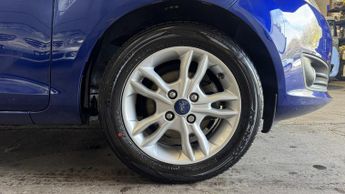 FORD FIESTA 1.0 T EcoBoost Zetec Blue 5dr LOWTAX+8 STAMPS+1 KEEPER