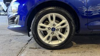 FORD FIESTA 1.0 T EcoBoost Zetec Blue 5dr LOWTAX+8 STAMPS+1 KEEPER