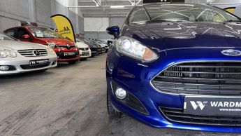 FORD FIESTA 1.0 T EcoBoost Zetec Blue 5dr LOWTAX+8 STAMPS+1 KEEPER