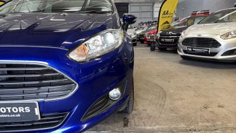 FORD FIESTA 1.0 T EcoBoost Zetec Blue 5dr LOWTAX+8 STAMPS+1 KEEPER