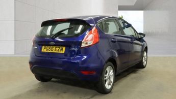 FORD FIESTA 1.0 T EcoBoost Zetec Blue 5dr LOWTAX+8 STAMPS+1 KEEPER