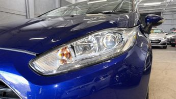 FORD FIESTA 1.0 T EcoBoost Zetec Blue 5dr LOWTAX+8 STAMPS+1 KEEPER