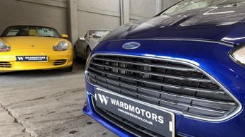 FORD FIESTA 1.0 T EcoBoost Zetec Blue 5dr LOWTAX+8 STAMPS+1 KEEPER