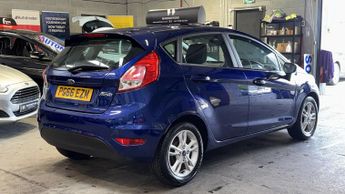 FORD FIESTA 1.0 T EcoBoost Zetec Blue 5dr LOWTAX+8 STAMPS+1 KEEPER