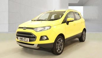 Ford EcoSport 1.0 T EcoBoost Titanium Yellow 5dr 10 STAMPS+RARE COLOUR