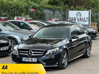 Mercedes C Class 1.6 C200d AMG Line (Premium) G-Tronic+ Euro 6 (s/s) 4dr
