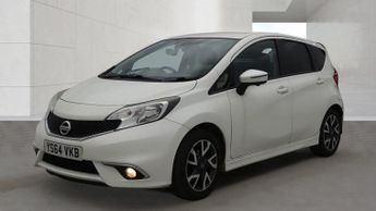Nissan Note 1.5 dCi Tekna Diesel White 5dr LOWTAX+SATNAV+10 STAMPS