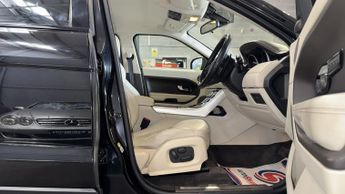 LAND ROVER RANGE ROVER EVOQUE 2.2 SD4 Prestige 4WD Automatic Diesel Black 5dr LEATHER+SATNAV+C