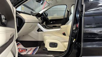 LAND ROVER RANGE ROVER EVOQUE 2.2 SD4 Prestige 4WD Automatic Diesel Black 5dr LEATHER+SATNAV+C