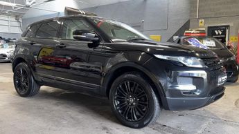 LAND ROVER RANGE ROVER EVOQUE 2.2 SD4 Prestige 4WD Automatic Diesel Black 5dr LEATHER+SATNAV+C