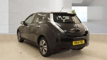 NISSAN LEAF 24kWh Tekna Black Automatic Electric 5dr LEATHER+NAV+LOWTAX