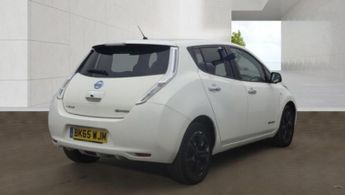NISSAN LEAF 24kWh Tekna Electric Automatic White 5dr LOWTAX+SATNAV+LEATHER