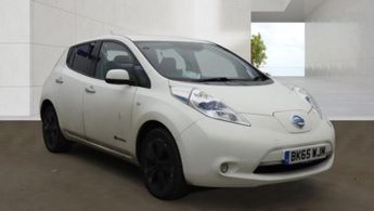 NISSAN LEAF 24kWh Tekna Electric Automatic White 5dr LOWTAX+SATNAV+LEATHER