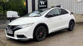Honda Civic 1.6 i-DTEC SR White 5dr PANROOF+LEATHER+SATNAV