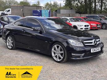 Mercedes C Class 2.1 C220 CDI BlueEfficiency AMG Sport G-Tronic+ Euro 5 (s/s) 2dr