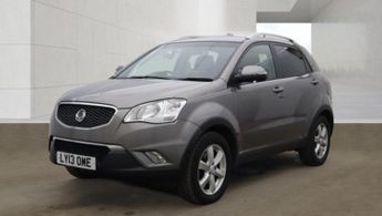 Ssangyong Korando 2.0 D EX Diesel Grey Automatic 4WD 5dr RAREAUTO+SUNROOF+LEATHER