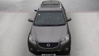 SSANGYONG KORANDO 2.0 D EX Diesel Grey Automatic 4WD 5dr RAREAUTO+SUNROOF+LEATHER