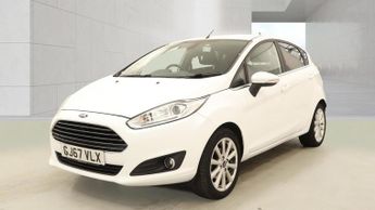 Ford Fiesta 1.0 T EcoBoost Titanium White 5dr 1 KEEPER+8 STAMPS