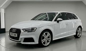 Audi A3 2.0 TDI S line Sportback S Tronic Auto 6Spd Euro 6 (s/s) 5dr