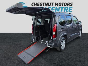 Peugeot Rifter Rifter WAV Wheelchair Access 1.5 Diesel 3 Seats 2021