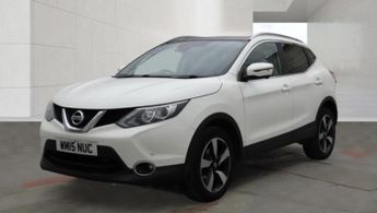 Nissan Qashqai 1.2 DIG-T n-tec+ White 5dr PANROOF+SATNAV+11 STAMPS
