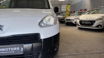 PEUGEOT PARTNER 1.6 HDi 850 S Diesel White 5dr NO VAT+10 STAMPS+1 KEEPER
