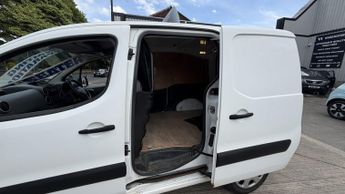 PEUGEOT PARTNER 1.6 HDi 850 S Diesel White 5dr NO VAT+10 STAMPS+1 KEEPER