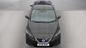 NISSAN LEAF 40kWh Acenta Electric Automatic Black 5dr 1 KEEPER+SATNAV
