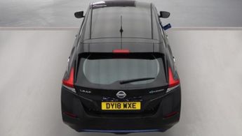 NISSAN LEAF 40kWh Acenta Electric Automatic Black 5dr 1 KEEPER+SATNAV