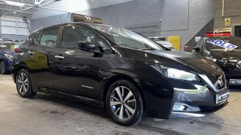 NISSAN LEAF 40kWh Acenta Electric Automatic Black 5dr 1 KEEPER+SATNAV+CRUISE