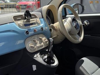 FIAT 500 0.9 TwinAir Lounge Hatchback 3dr Petrol Dualogic Euro 6 (s/s) (8