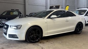 Audi A5 3.0 TDI V6 Black Edition White Coupe Diesel Automatic 2dr 1 KEEP