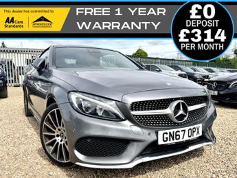 Mercedes C Class 2.1 C220d AMG Line Cabriolet 2dr Diesel G-Tronic+ 4MATIC Euro 6