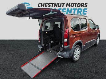 Peugeot Rifter Allure WAV Wheelchair Access 1.5 Diesel 3 Seats 2019