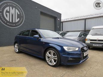 Audi A3 1.4 TFSI S line F.S.H Satnav, Climate, Bluetooth