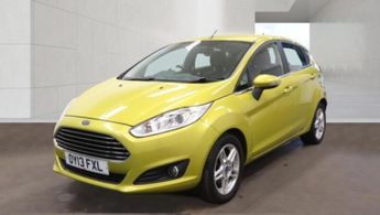 Ford Fiesta 1.0 T EcoBoost Zetec Yellow 5dr 1 OWNER+RARE COLOUR+LOW TAX+10 S