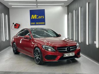 MERCEDES-BENZ C CLASS 2.1 C220d AMG Line (Premium Plus) 7G-Tronic+ Euro 6 (s/s) 4dr