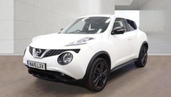 Nissan Juke 1.5 dCi Tekna Diesel White 5dr PANROOF+BLACK PACK+LOW TAX+9 STAM
