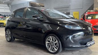 RENAULT ZOE 22kWh Dynamique Intens Electric Automatic Black 5dr LOW TAX+SATN
