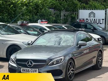 Mercedes C Class 2.1 C220d AMG Line (Premium) G-Tronic+ Euro 6 (s/s) 2dr
