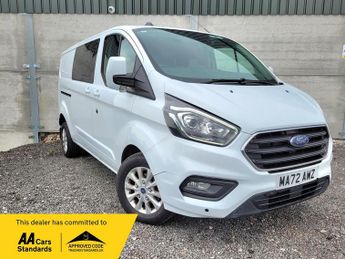 Ford Transit 2.0 Transit Custom Limited CREW VAN DCiV 300 L2 2.0L EcoBlue 130
