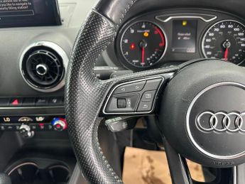 AUDI A3 2.0 TDI S line Sportback S Tronic Auto 6Spd Euro 6 (s/s) 5dr