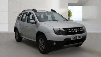 DACIA DUSTER 1.5 Laureate dCi 110 Diesel Silver 4WD 5dr SATNAV
