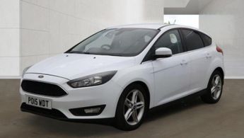Ford Focus 1.0 T EcoBoost Zetec White 5dr LOWTAX+SATNAV
