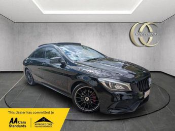 Mercedes CLA 1.6 CLA200 AMG Line Night Edition (Plus) Coupe Euro 6 (s/s) 4dr